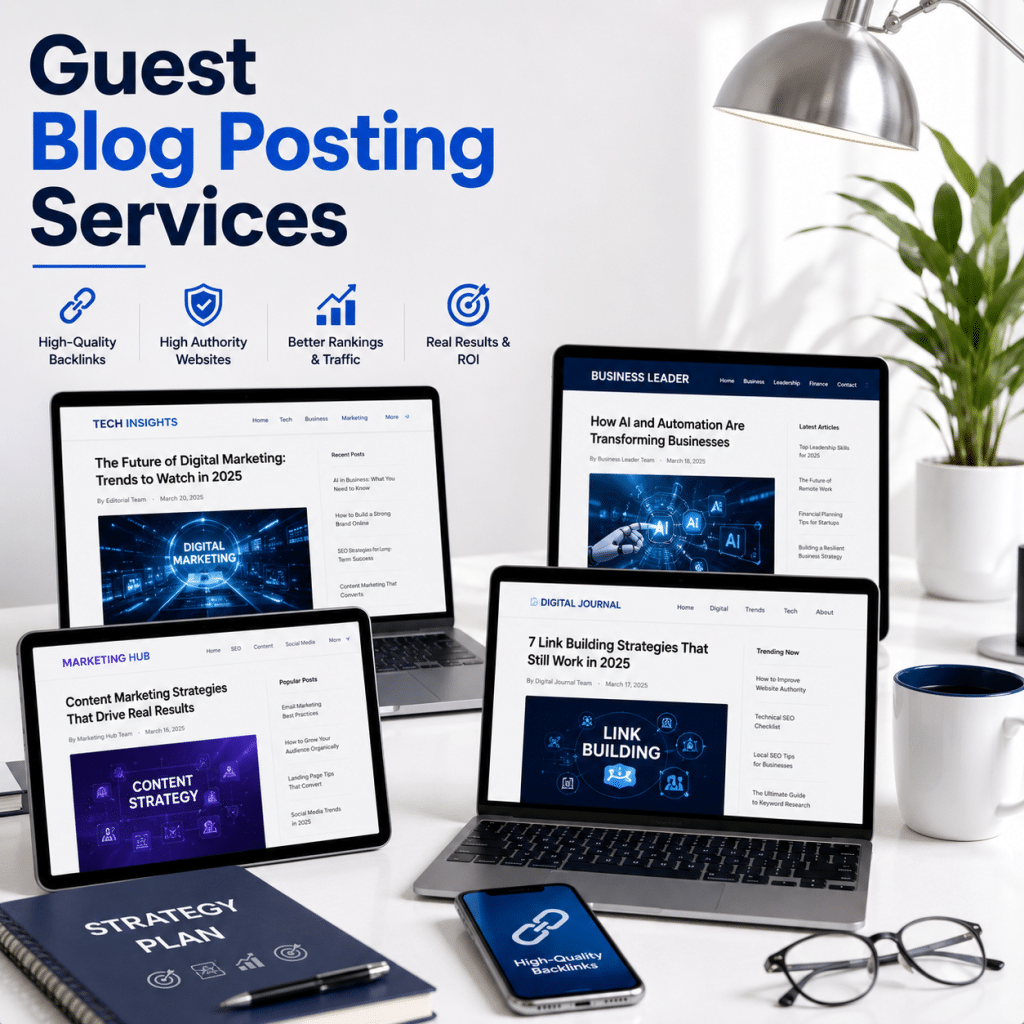 Best Guest Blog Posting Services for High-DA Backlinks