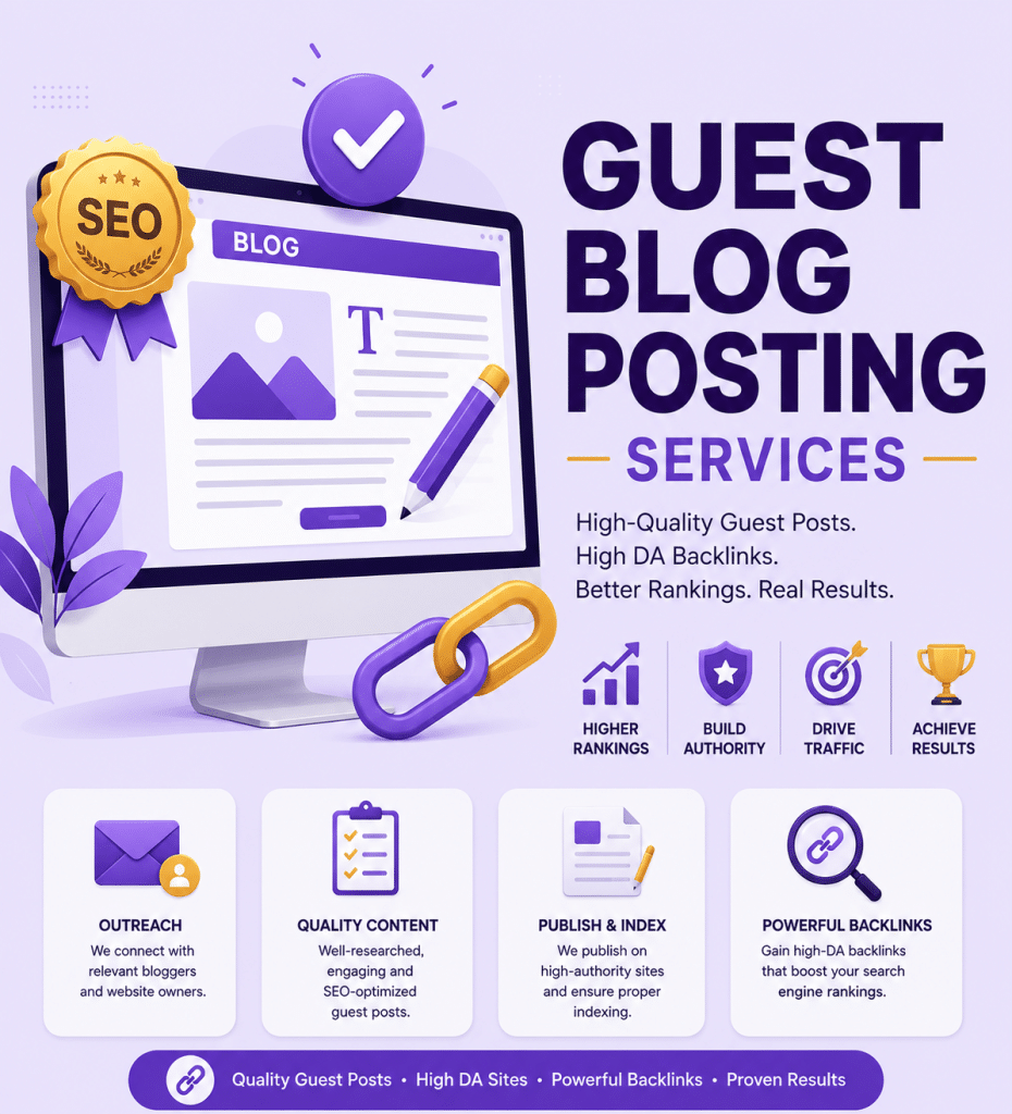 Best Guest Blog Posting Services for High-DA Backlinks